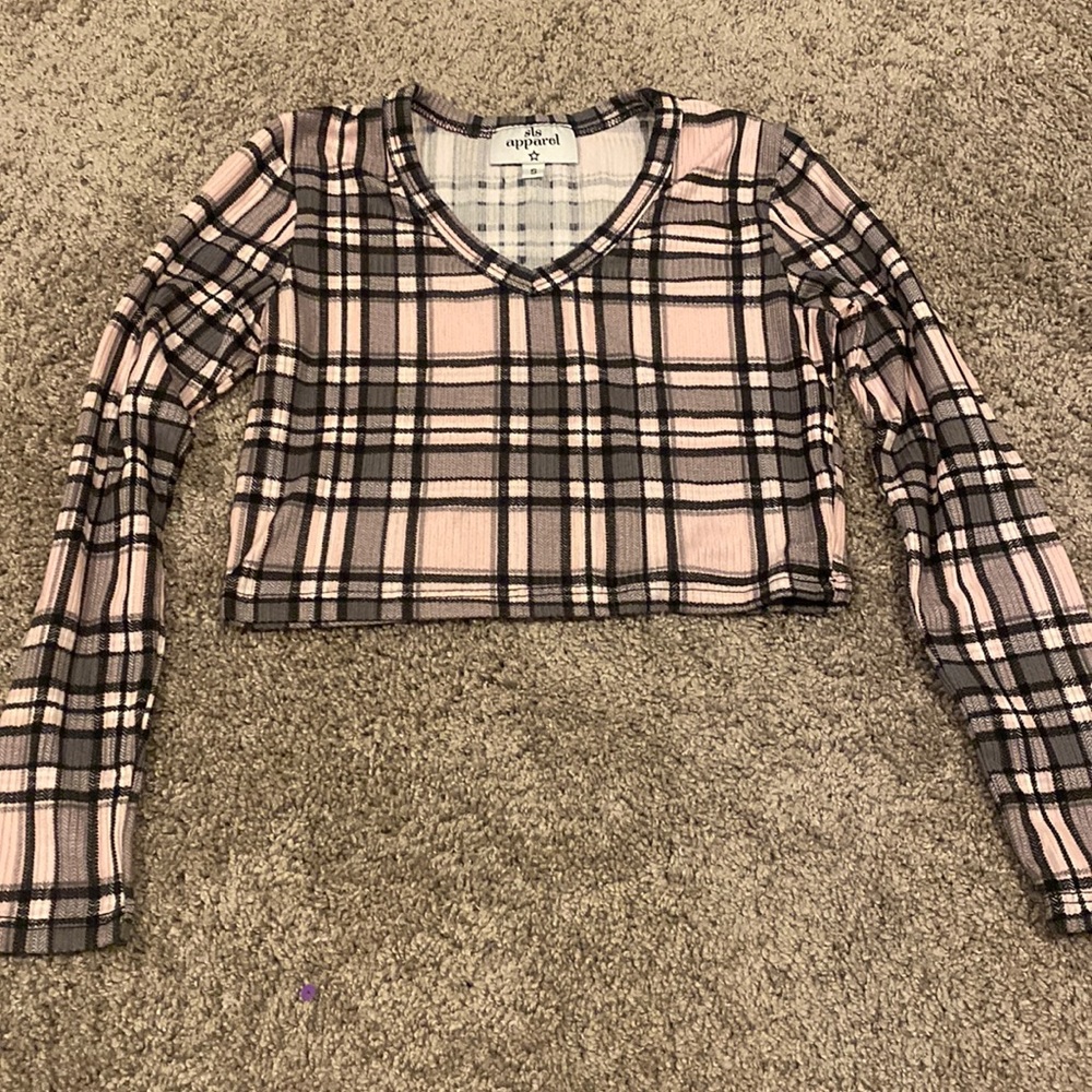 Girls Cropped SLS Apparel Top